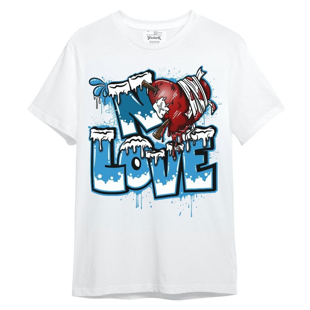 Shirt To Match Powder Blue 9s - Drip No Love Streetwear Unisex Shirt