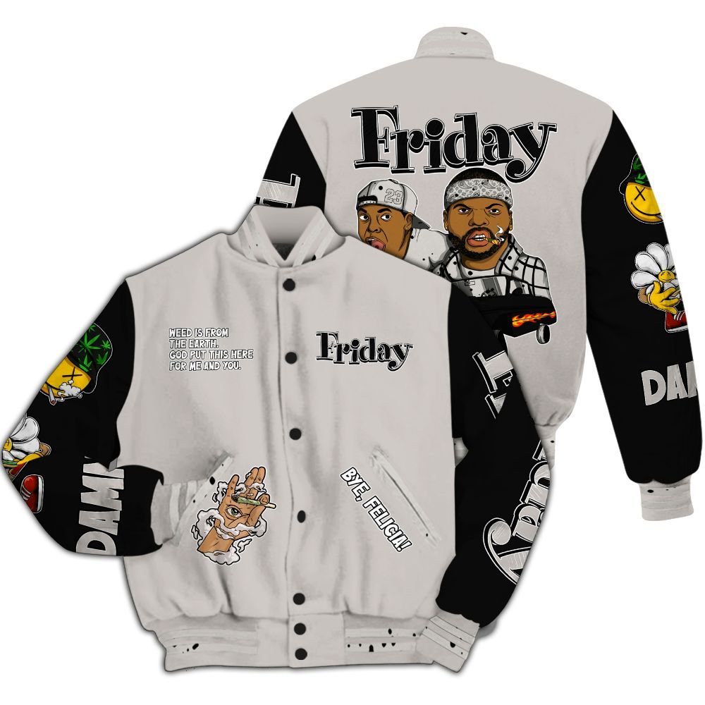 Varsity Jacket To Match The Classic 40s - Friday Sneaker Stress Style All Over Print