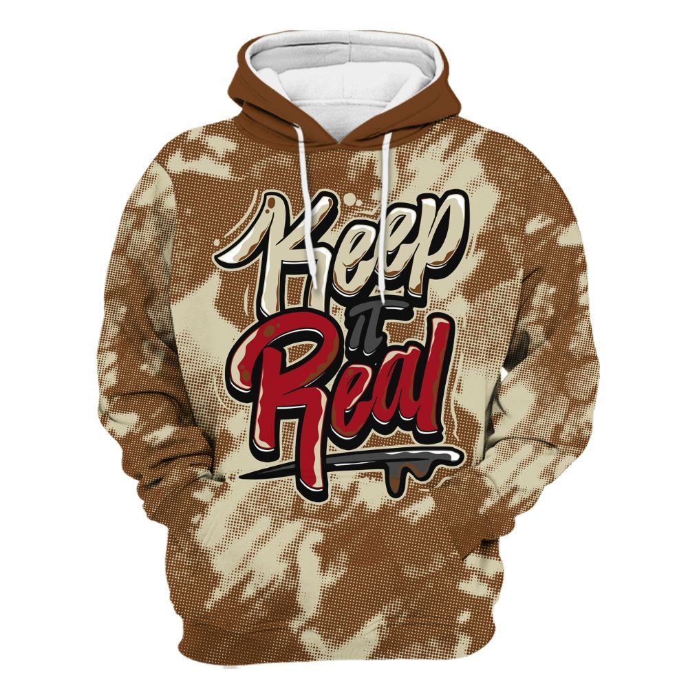 Hoodie To Match Archaeo Brown 5s - Keeping It Reals Shirt Unisex Oufit All Over Print