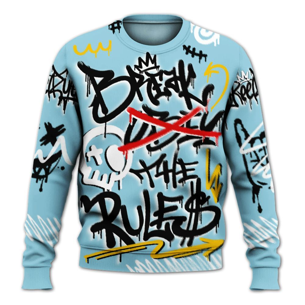 Sweatshirt To Match Dunk High Homer Simpson - Break Rules Streetwear All Over Print