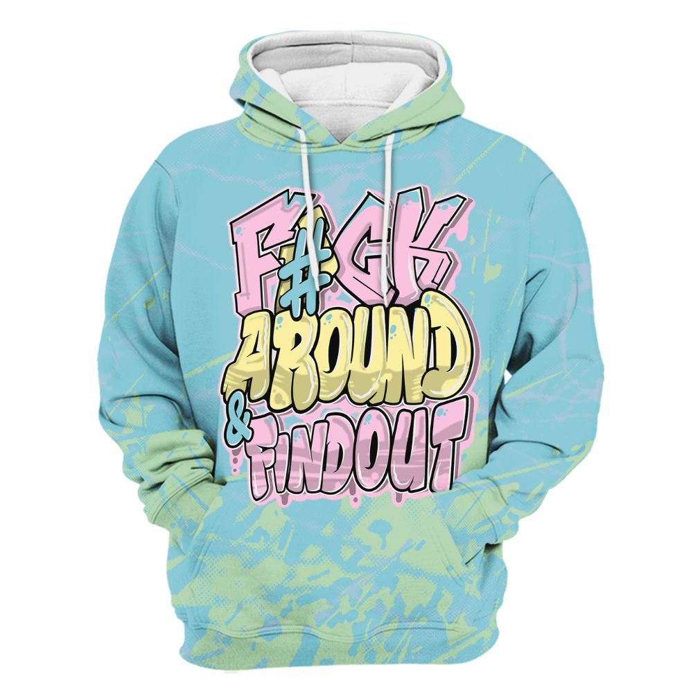 Hoodie To Match SB Dunk Low Visty - F Around Find Out Graphic Profound All Over Print