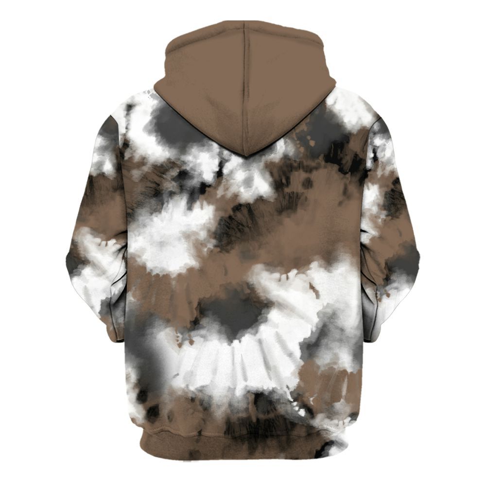 Hoodie To Match Dark Mocha Jack - Tie Dye FK Around Find Out All Over Print