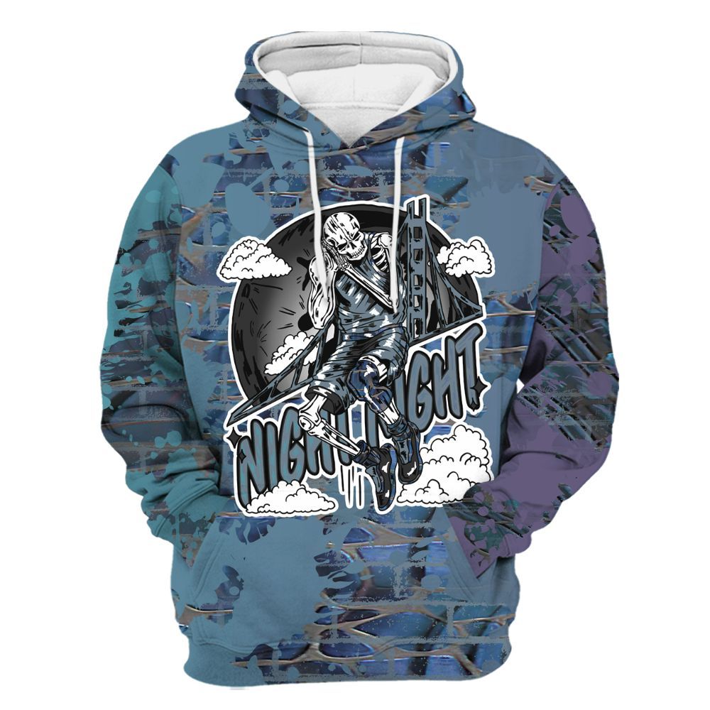 Hoodie To Match Air Foamposite Kazuya Mishima - Seeya Skeleton Brick All Over Print