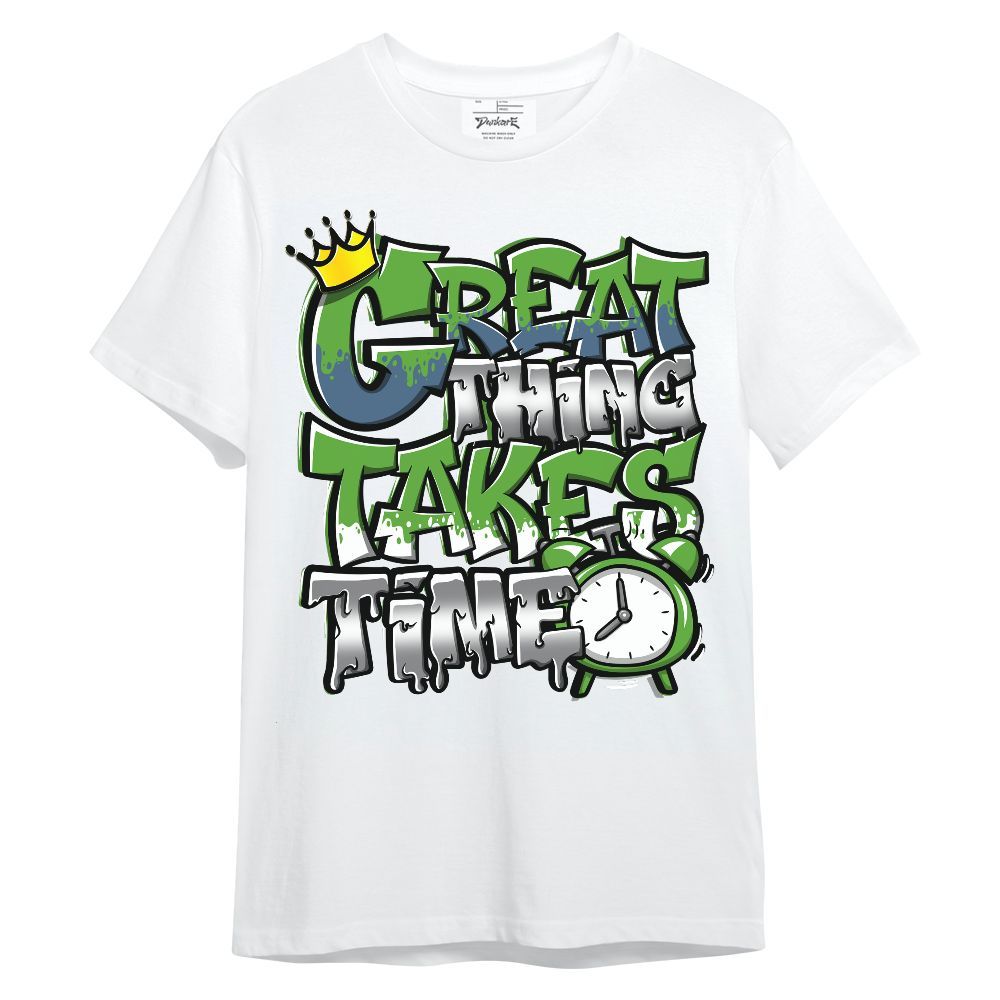 Shirt To Match Retro Green Bean 5s - Great Things Sneaker Tee Streetwear Unisex Shirt