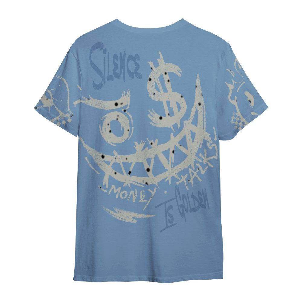 Shirt To Match University Blue 4s - Mouth Burning Street Style All Over Print