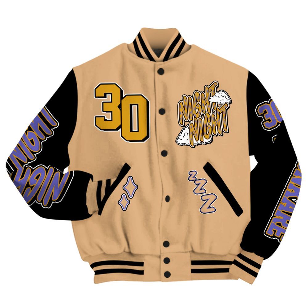 Varsity Jacket To Match SE Afrobeats 7s - Seeya Skeleton All Over Print