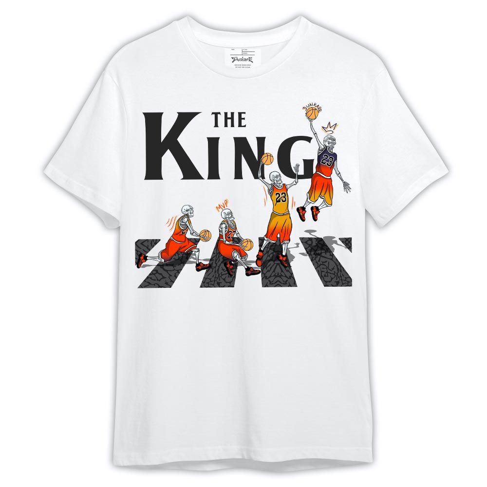 Shirt To Match J Balvin Rio 3s - The King Basketball Shirt Outfit 0605 TCD
