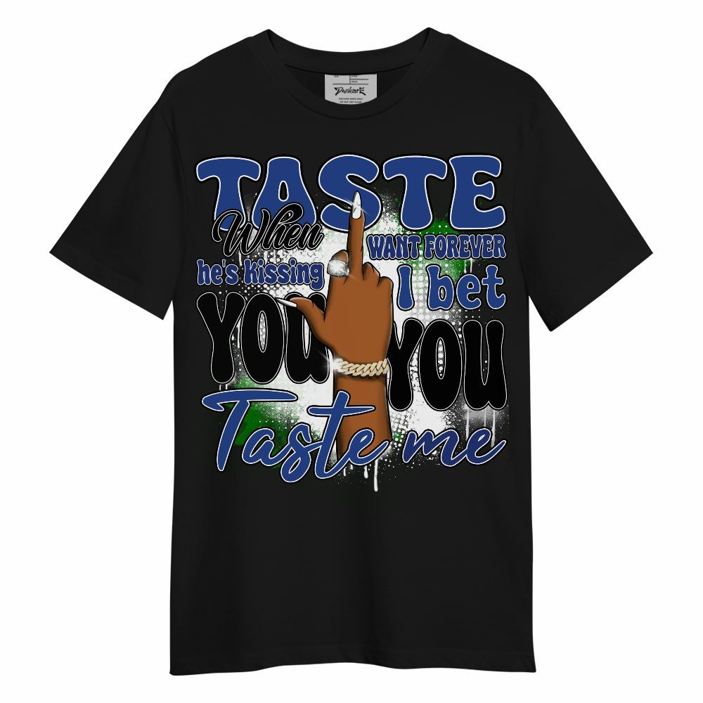 Shirt To Match Retro Hyper Royal 13s - Taste Me Retro Unisex Shirt