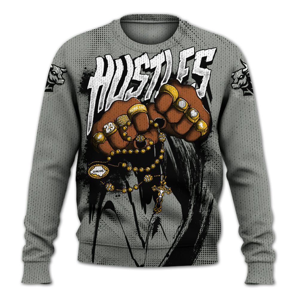 Knitted Sweater To Match Paris Olympics 4s - Hustle Make Money