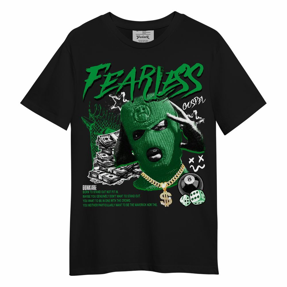 Shirt To Match Low Lucky Green 1s - Fearless Gospel Streetwear Money Unisex Shirt