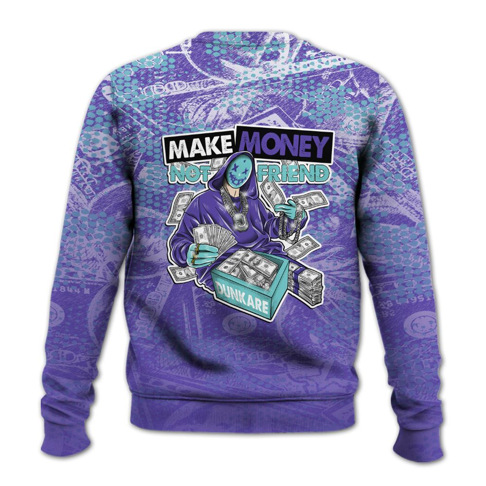 Sweatshirt To Match Low Hornets 1s - Make Moneys Unique All Over Print
