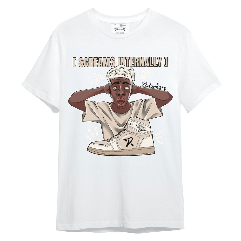 Shirt To Match Untouchable And Moments Cream - Scream Internally Unisex Shirt