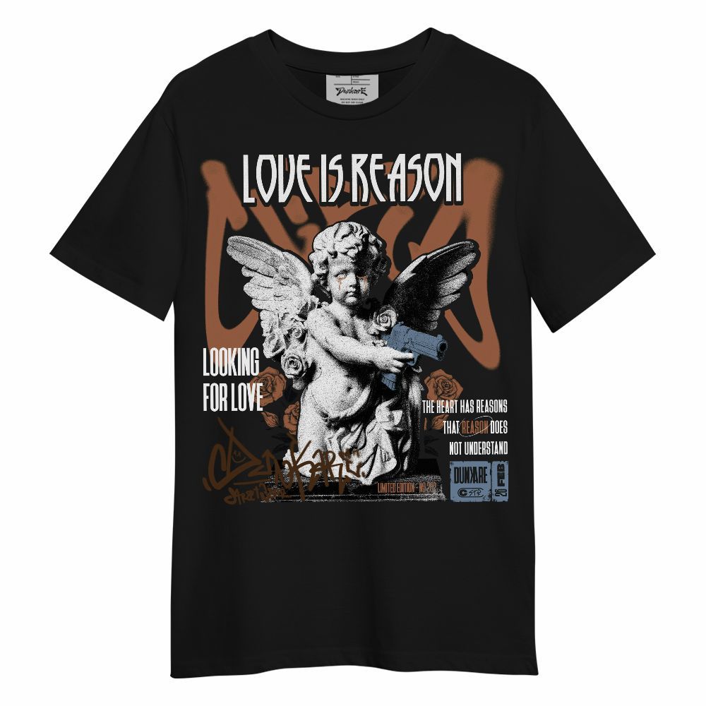 Shirt To Match Air Foamposite Metallic Copper - Love Is Reason Unisex Shirt