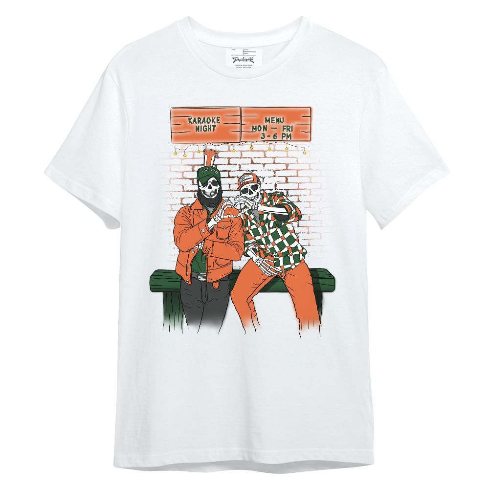 Shirt To Match Low Miami 5s - Skeleton Help Friendship Unisex Shirt