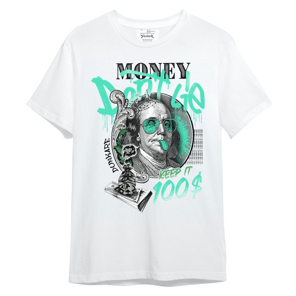 Shirt To Match Black Green Glow 3s - Money Don't Lie Green Glow 3s Unisex Shirt