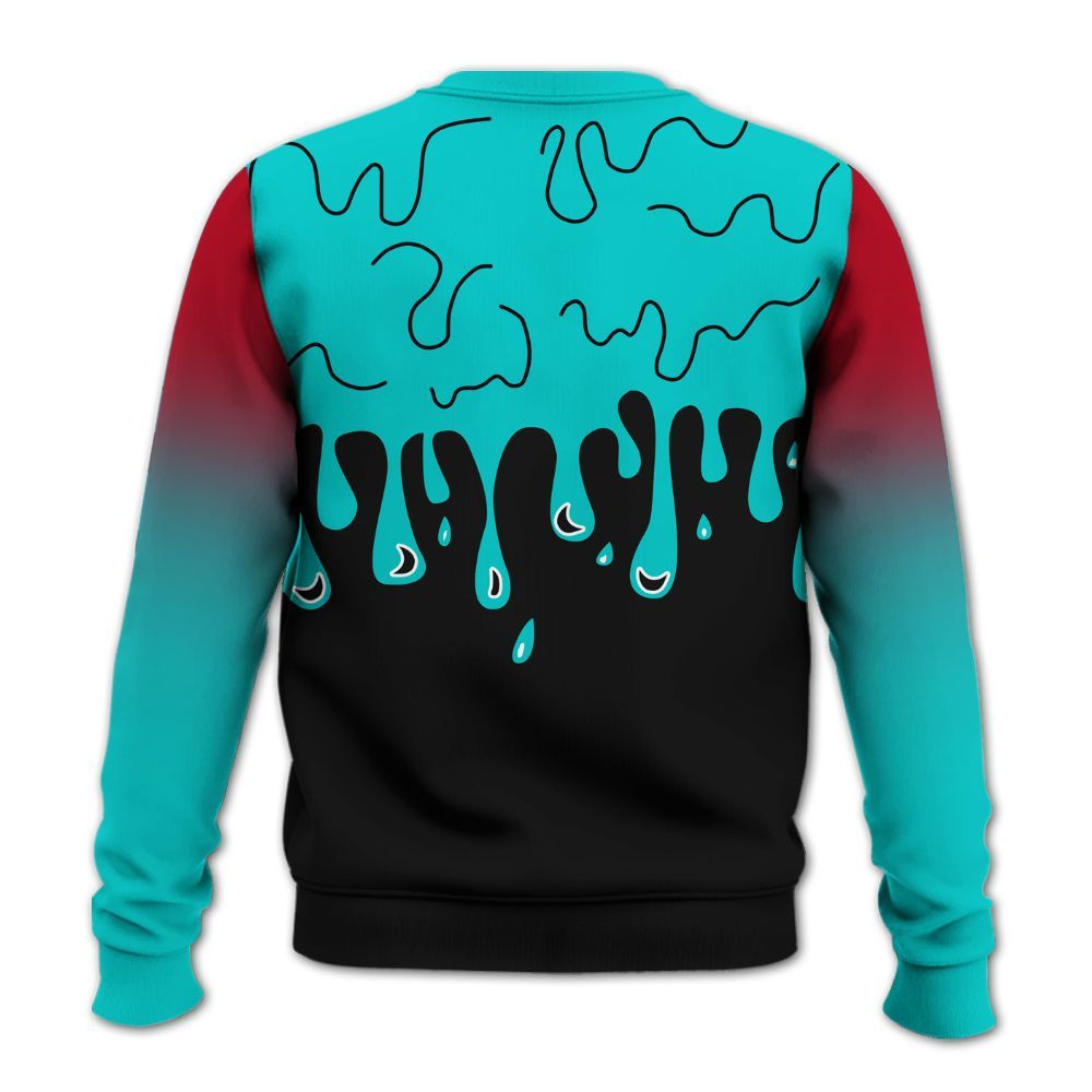 Sweatshirt To Match Air Griffey Max 1 Freshwater - Loser Lover Dripping All Over Print