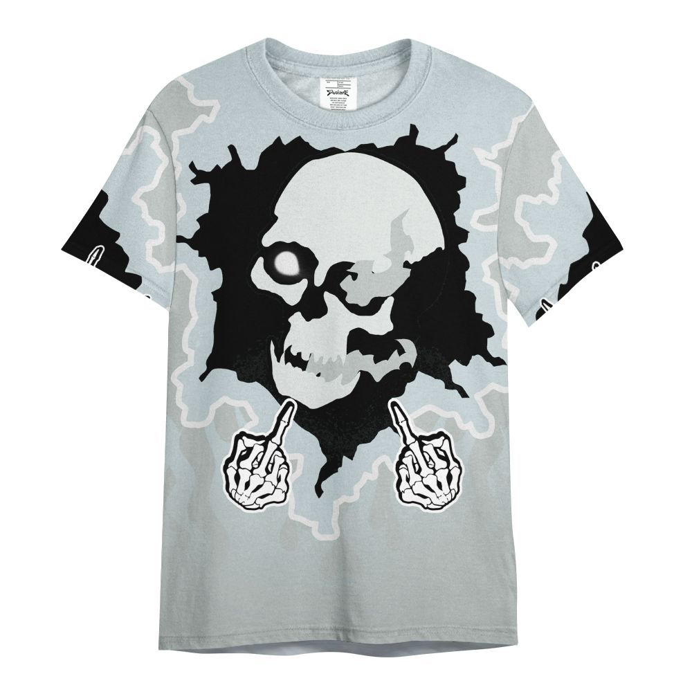 Shirt To Match Black Wolf Grey 12s - F Around Find Out Graphic Trapped All Over Print