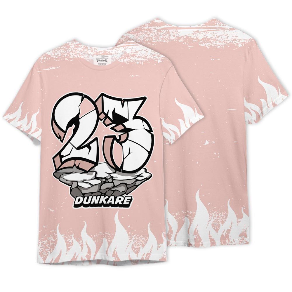 Shirt To Match Low Legend Pink 11s - Cracked 23 Unique Graphic Shirt Unisex