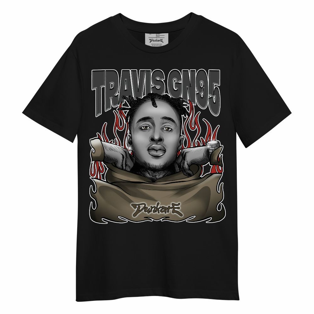 Shirt To Match Olive 9s - Shirt To Match X Travis_GN95 Unisex Shirt