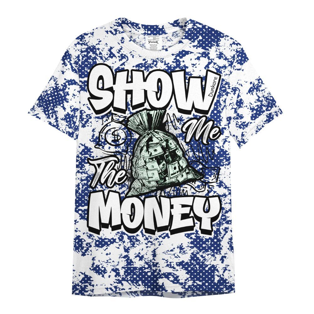 Shirt To Match Dunk Low Tennis Classic - Show Me The Money Retro All Over Print