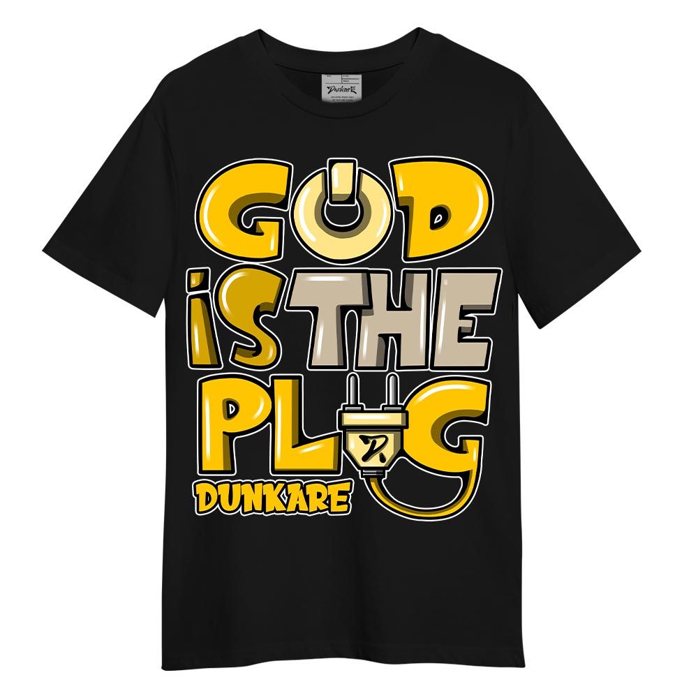 Shirt To Match Vivid Sulfur 4s T-- God Is The Power Cord Graffiti T-Shirt Unisex