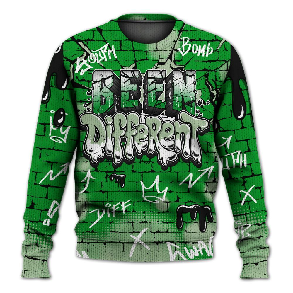 Sweater To Match Green Spark CJ1 T-Rex - Been Different Graphic