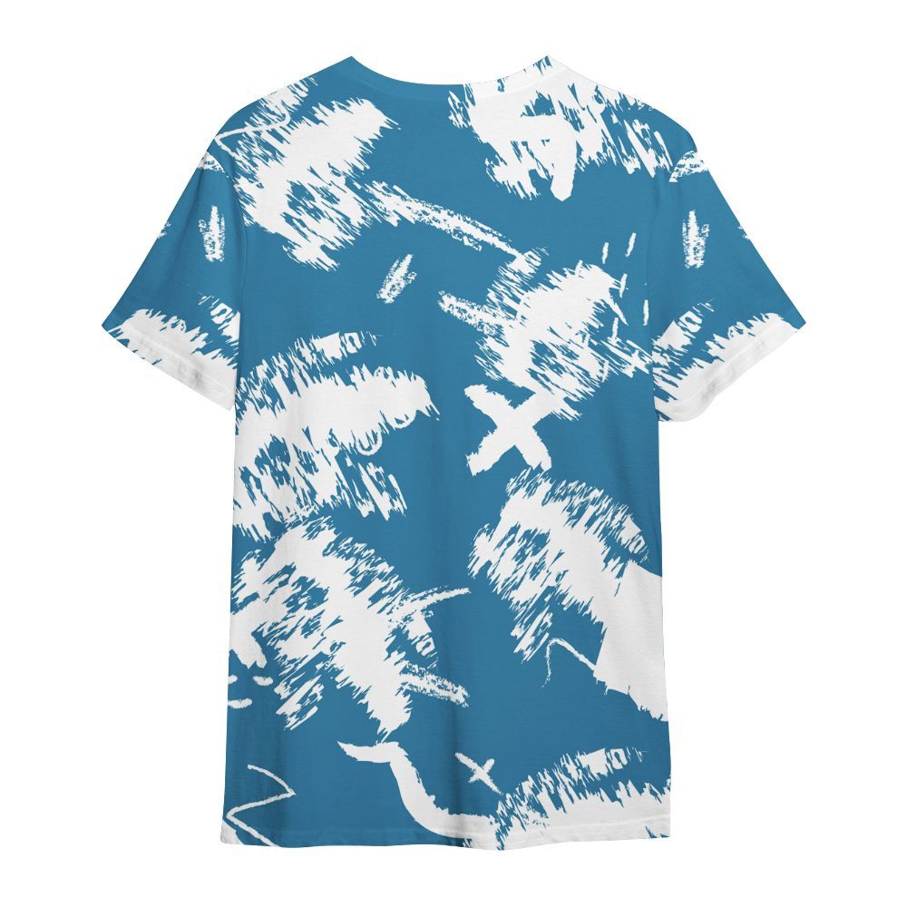 Shirt To Match High OG UNC Reimagined 1s - Hustle Grind Pray Retro All Over Print