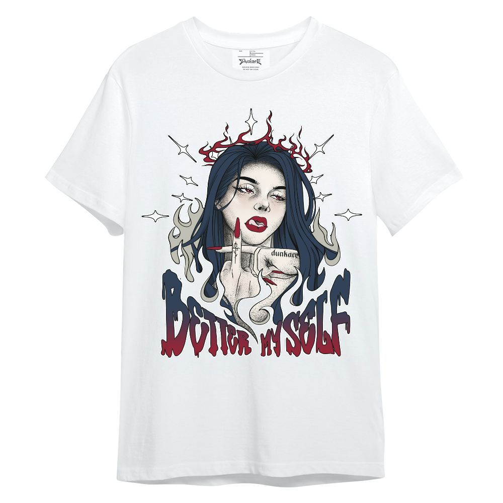 Shirt To Match Navy Blue 2024 6s - My-Self Unique Unisex Shirt