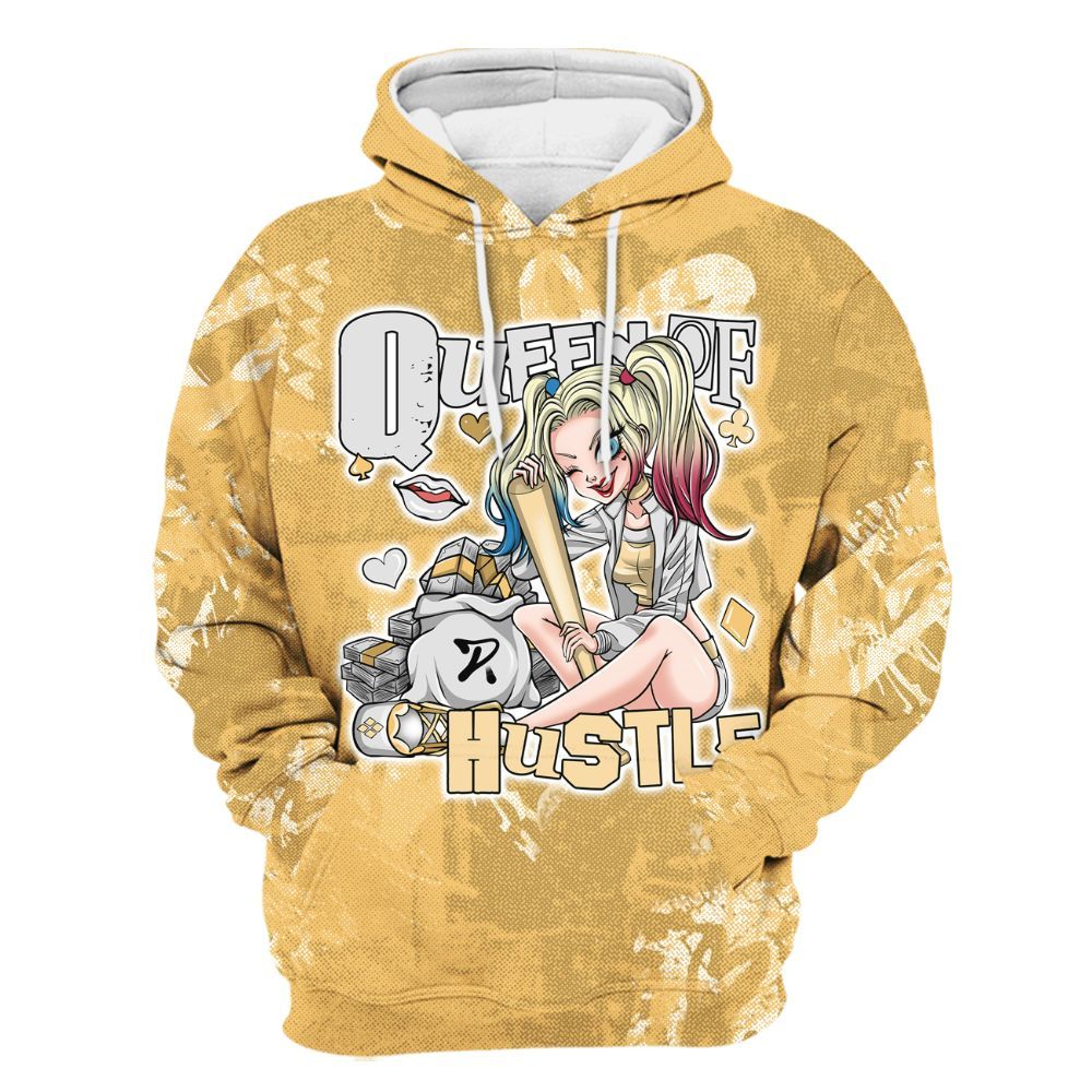 Hoodie To Match Craft Paris 6s - Hustles Quiinn Heart Grunge All Over Print