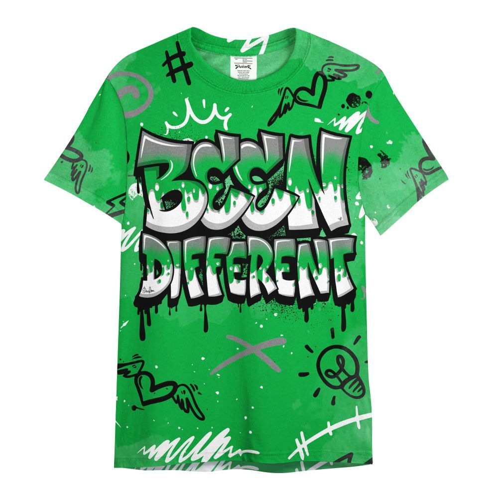 Shirt To Match Lucky Green 5s - Drip Been Di2ferent All Over Print