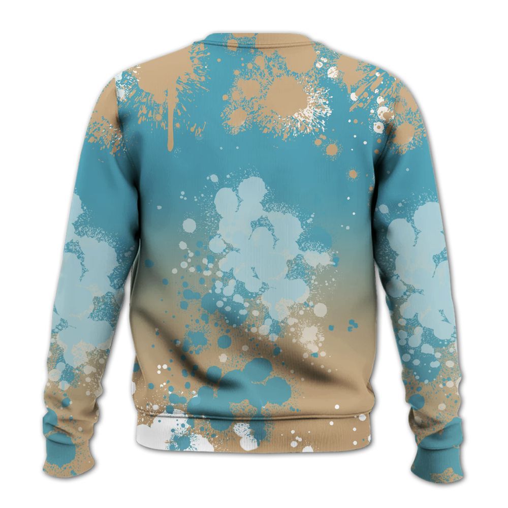 Sweatshirt To Match H-Town 11s - God Blessed Ink Drip All Over Print
