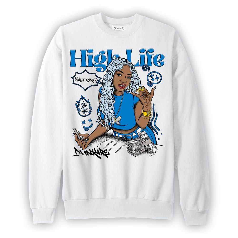 Sweatshirt To match Industrial Blue 4s Sweatshirt - Hi'life Unique Graphic