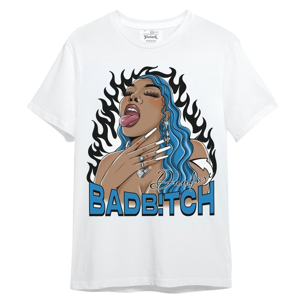 Shirt To Match Retro University Blue 9s - Bad B!tch Unique Unisex Shirt