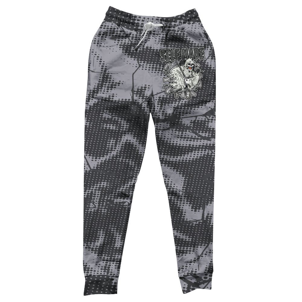 Sweatpant To Match Fear 4s - Self Make Skeleton Crack All Over Print