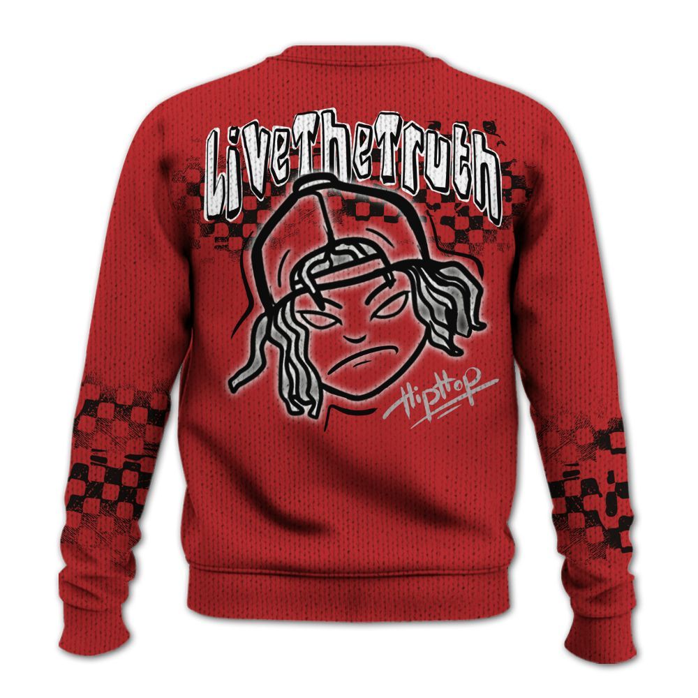 Knitted Sweater To Match Kobe 9 Elite Christmas - Feel Life Street Style