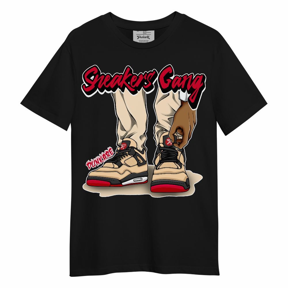Shirt To Match Retro Pizza GS 4s - Sneaker Gang Graphic