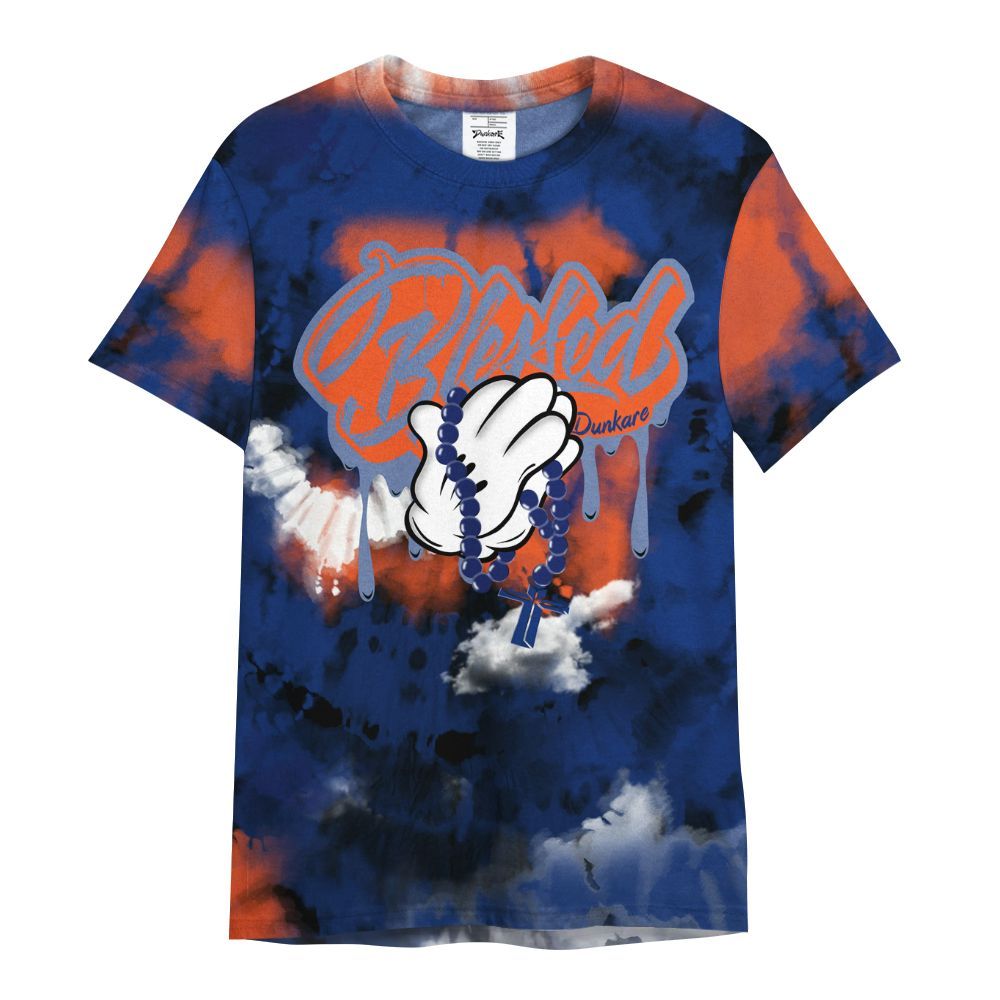 Shirt To Match Suede GS League - God Blessed Tie Dye All Over Print