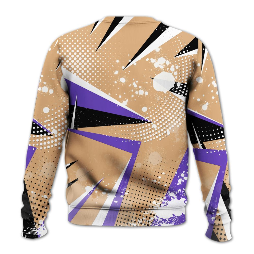 Sweatshirt To Match SE Afrobeats 7s - Poly Trust No One Dripping All Over Print