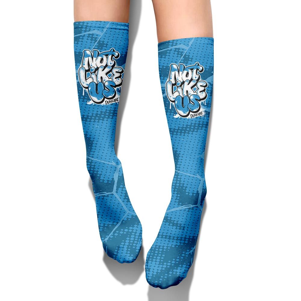 Sock To Match Powder Blue 9s - None Like Us Graphic