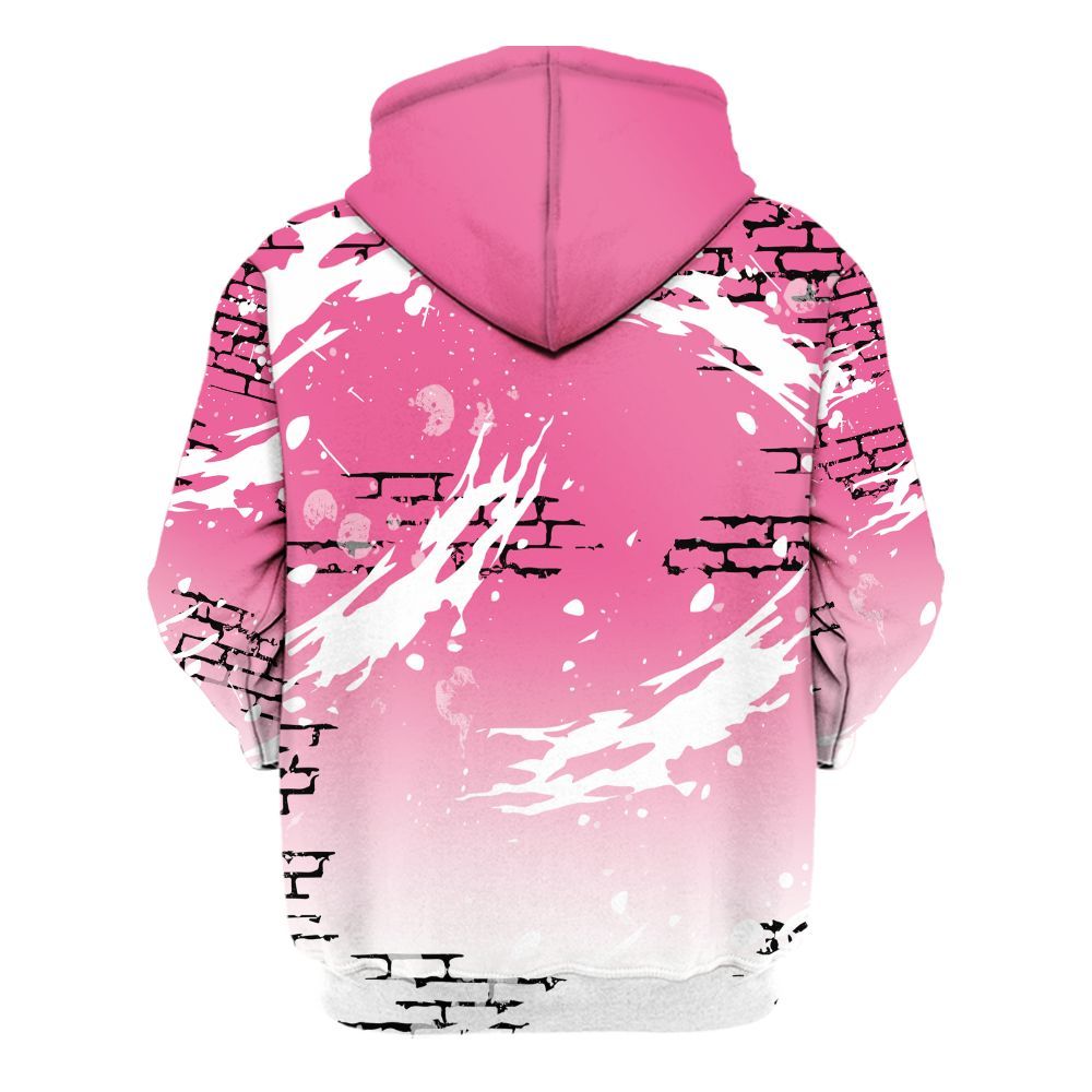 Hoodie To Match Air Max SNDR Hyper Pink - Values Of Loyalty Drip All Over Print