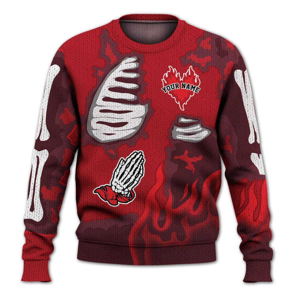 Sweater To Match Air DT Max 96 Love Letter - Dislike Us Burning Custom Name Graphic