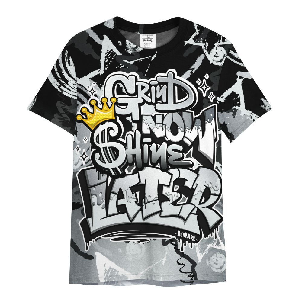 Shirt To Match Cap And Gown 6s - Grind Shine Later Drip All Over Print