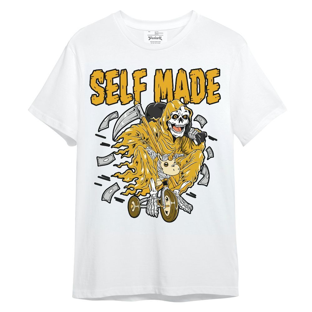 Shirt To Match Vivid Sulfur 4s - Self Make Skeleton Unisex Shirt