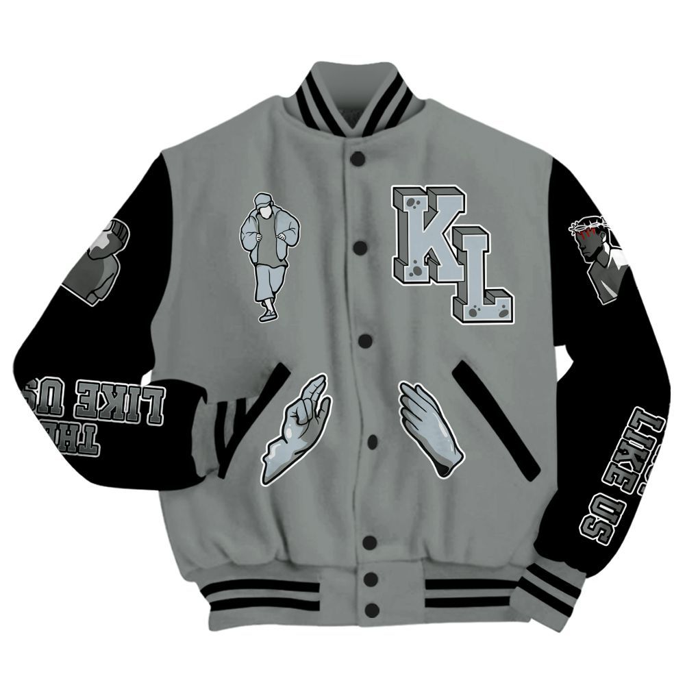 Varsity Jacket To Match Retro Georgetown 6s - Dislike Us Graphic All Over Print