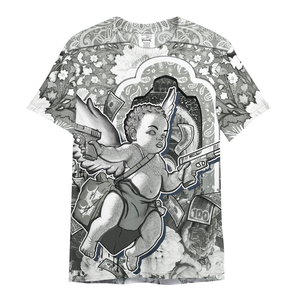 Shirt To Match Paris Olympics 4s - Angel Money Bag All Over Print