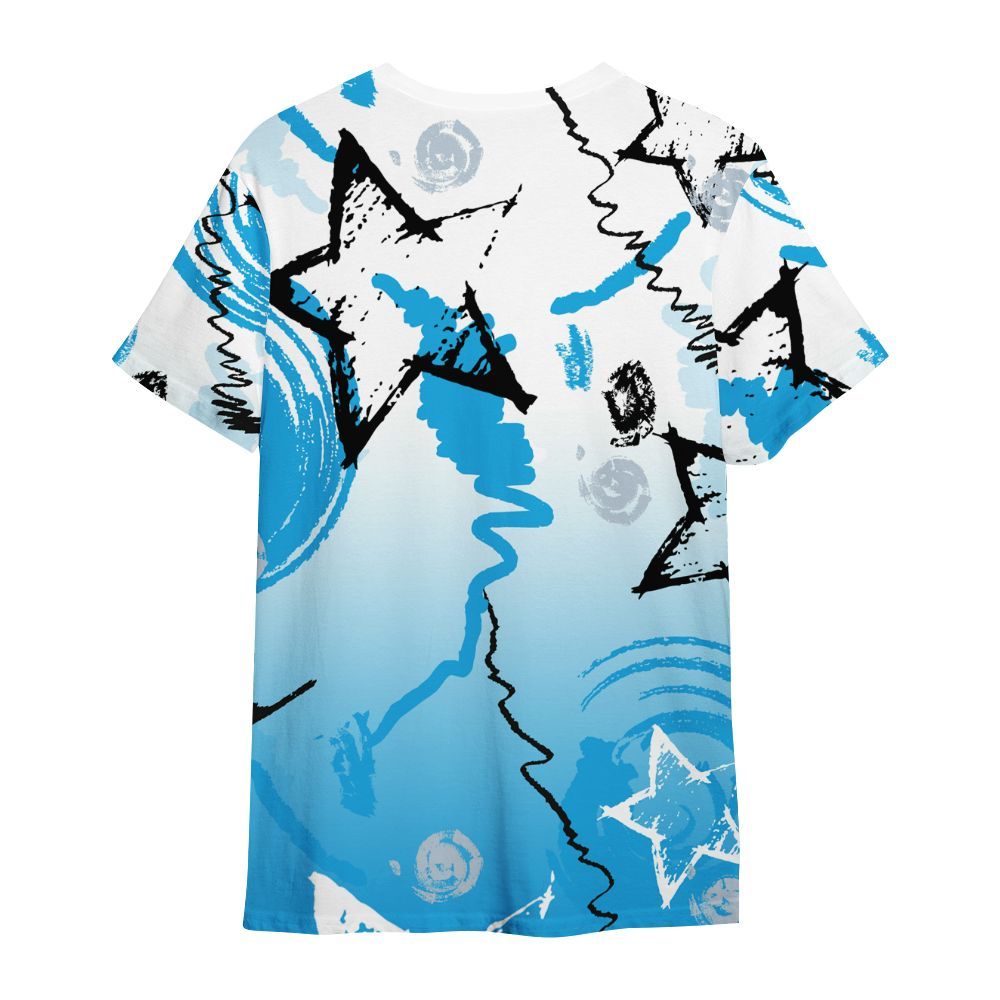 Shirt To Match University Blue Low 2026 11s - Grind Shine Later Drip All Over Print