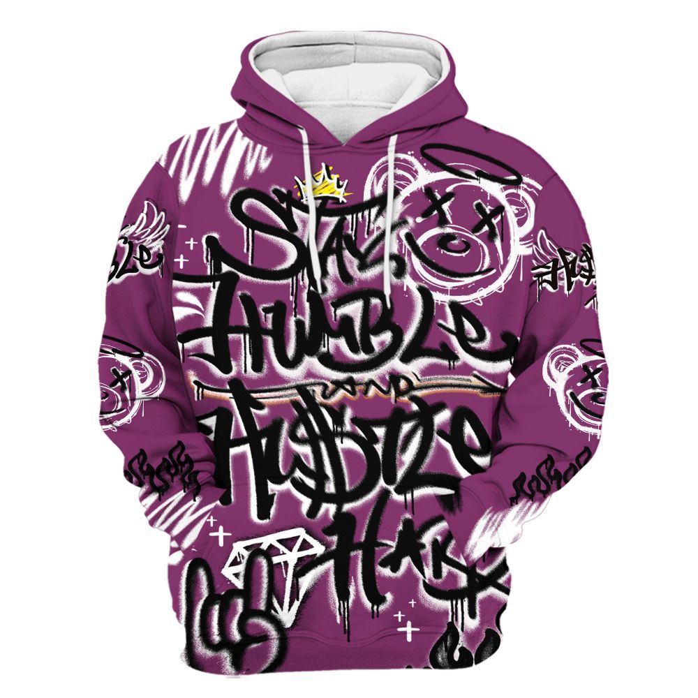 Hoodie To Match Air Max Sunder Gore Tex Bold Berry - Humble Drip Streetwear Graffity All Over Print
