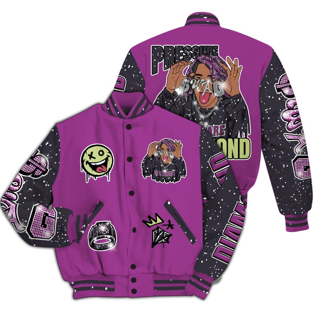 Varsity Jacket To Match Ja 2 Staregazer - Pressures Makes Varsity Jacket To Match All Over Print