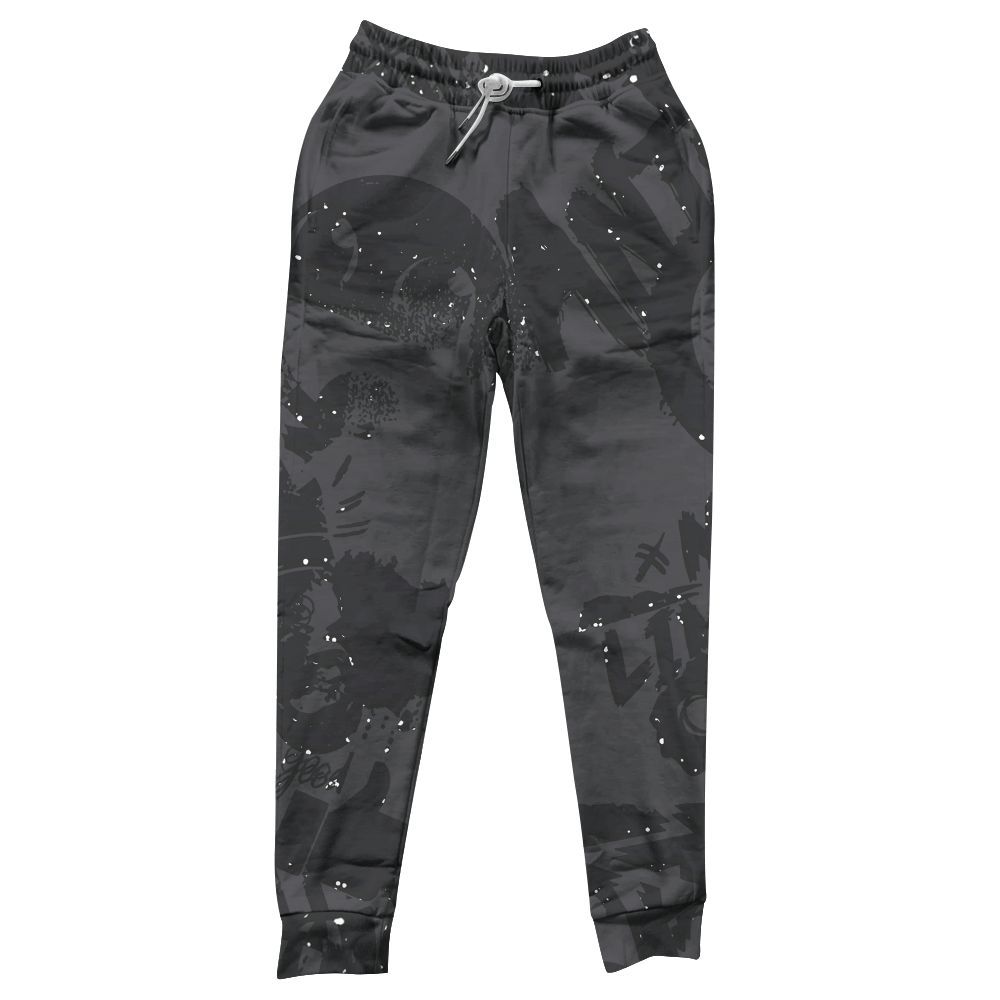Sweatpant To Match Reverse Oreo 6s - Monogram Graffiti All Over Print