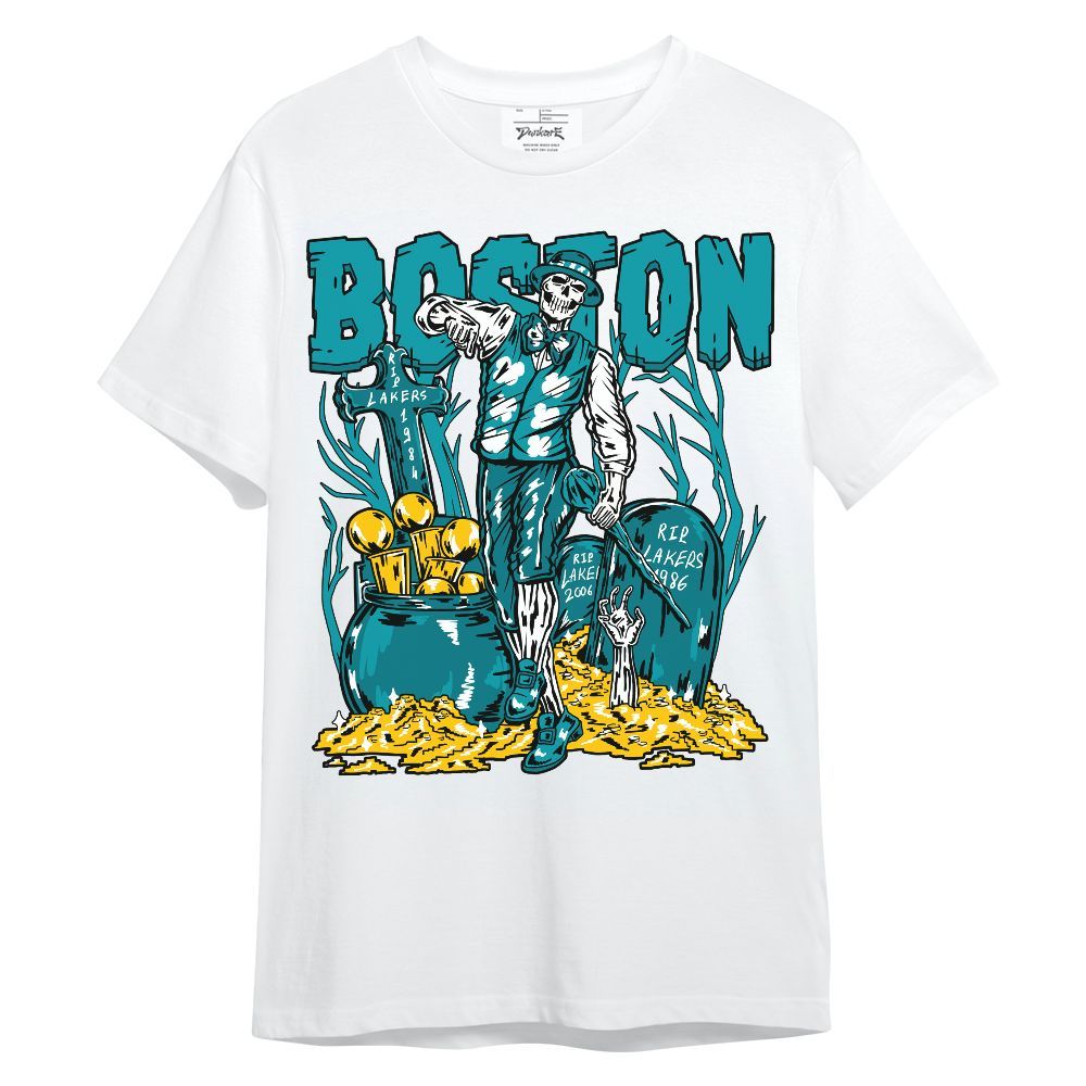 Shirt To Match Air Griffey Max Aquamarine 1s - Goldrush Skeleton Unisex Shirt